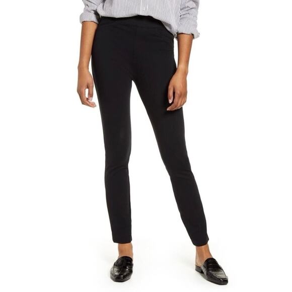 Spanx The Perfect Pant Ankle Backseam Skinny Black Stretchy Ponte Knit size XS - Picture 1 of 12